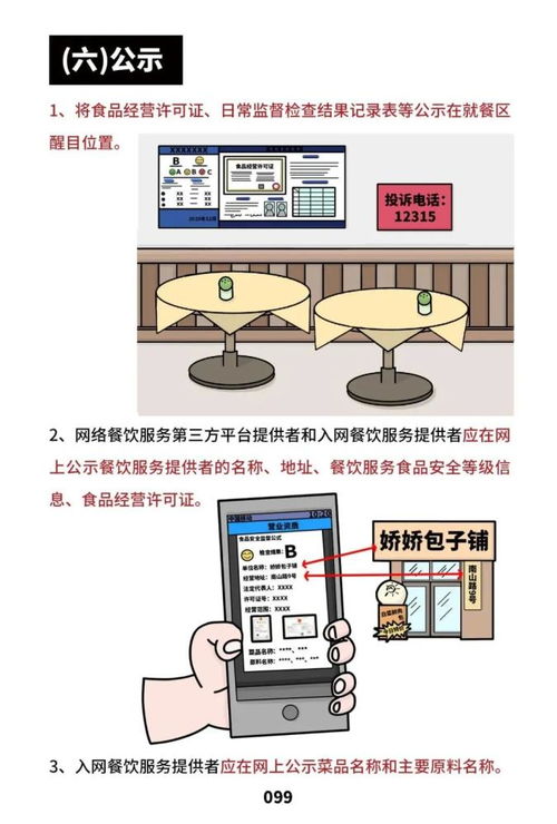 看漫画学知识 餐饮服务食品安全操作规范来啦！